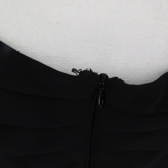 Adrianna Papell Black Cocktail Dress Size 14 - Picture 5 of 6